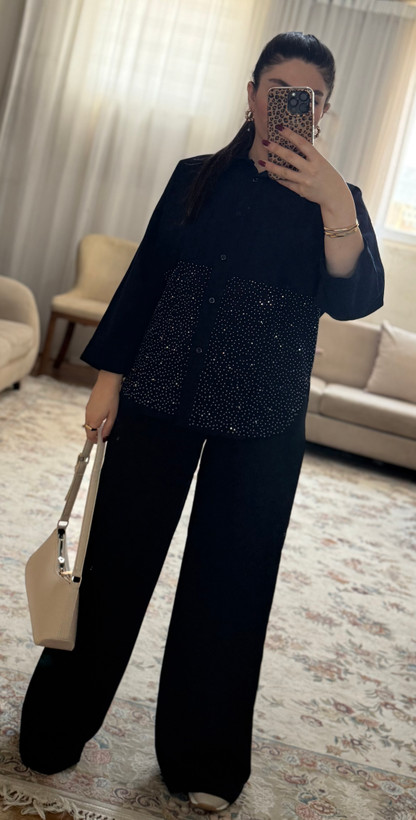شلوار بگ ریزشی وارداتی